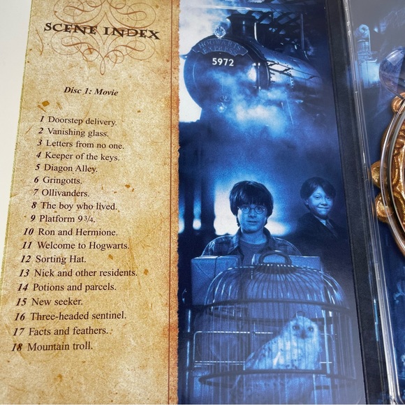 Harry Potter and the Sorcerer's Stone (DVD, 2002, 2-Disc, Widescreen) - Picture 9 of 12